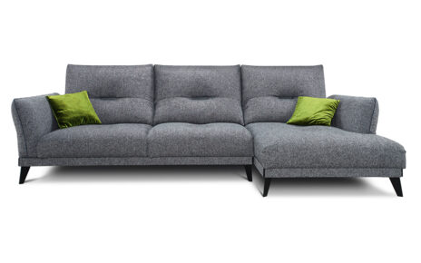 Ecksofa Mozart 730 (Stahl)