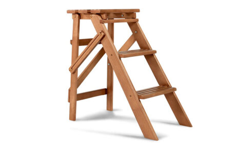 Klappleiter groß (Holz)