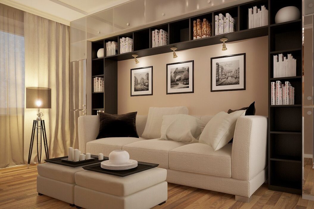 12 Möglichkeiten, die Wand über dem Sofa schön zu gestalten - Ekma Mobel